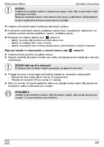 Preview for 237 page of Waeco PerfectView M9LQ Installation And Operating Manual