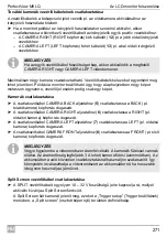 Preview for 271 page of Waeco PerfectView M9LQ Installation And Operating Manual