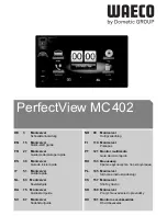 Waeco PerfectView MC402 Quick Start Manual preview