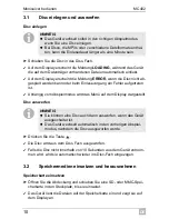 Preview for 10 page of Waeco PerfectView MC402 Quick Start Manual