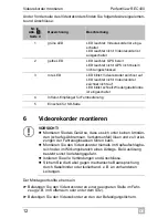 Предварительный просмотр 12 страницы Waeco PerfectView REC400 Installation And Operating Manual