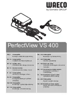 Waeco PerfectView VS 400 Installation And Operating Manual предпросмотр