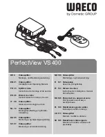 Waeco PerfectView VS 400 Installation & Operation Manual предпросмотр