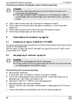 Preview for 86 page of Waeco PerfectView VT100WiFi Installation & Operation Manual