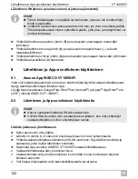 Preview for 122 page of Waeco PerfectView VT100WiFi Installation & Operation Manual