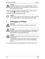 Preview for 10 page of Waeco Piccolo FM-05-JURA01 Instruction Manual