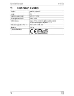 Preview for 12 page of Waeco Piccolo FM-05-JURA01 Instruction Manual