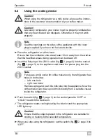 Preview for 18 page of Waeco Piccolo FM-05-JURA01 Instruction Manual