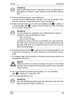 Preview for 43 page of Waeco Piccolo FM-05-JURA01 Instruction Manual