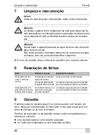 Preview for 60 page of Waeco Piccolo FM-05-JURA01 Instruction Manual