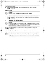 Preview for 8 page of Waeco PocketPower TSI102 Operating Manual