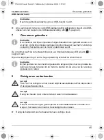 Preview for 45 page of Waeco PocketPower TSI102 Operating Manual