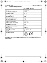 Preview for 47 page of Waeco PocketPower TSI102 Operating Manual