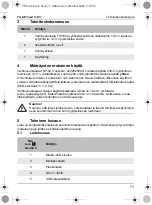 Preview for 71 page of Waeco PocketPower TSI102 Operating Manual