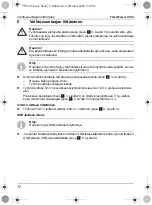 Preview for 72 page of Waeco PocketPower TSI102 Operating Manual