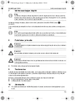 Preview for 73 page of Waeco PocketPower TSI102 Operating Manual