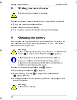 Предварительный просмотр 13 страницы Waeco PowerVac PV-100 Operating Instructions Manual