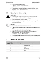 Preview for 15 page of Waeco Refresh-o-mat Operating Manual