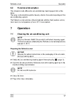 Preview for 17 page of Waeco Refresh-o-mat Operating Manual