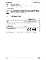 Preview for 68 page of Waeco Refresh-o-mat Operating Manual