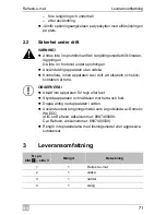 Preview for 71 page of Waeco Refresh-o-mat Operating Manual