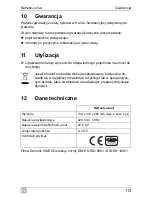 Preview for 113 page of Waeco Refresh-o-mat Operating Manual