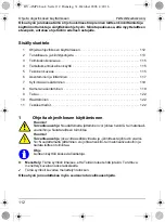 Предварительный просмотр 112 страницы Waeco RV-AMP/4 Installation And Operating Manual