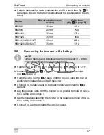 Предварительный просмотр 47 страницы Waeco SinePower MSI1312 Installation And Operating Manual