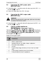 Предварительный просмотр 48 страницы Waeco SinePower MSI1312 Installation And Operating Manual