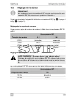 Предварительный просмотр 81 страницы Waeco SinePower MSI1312 Installation And Operating Manual