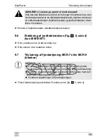 Предварительный просмотр 183 страницы Waeco SinePower MSI1312 Installation And Operating Manual