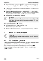 Предварительный просмотр 121 страницы Waeco SinePower MSI212 Installation And Operating Manual