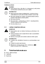 Предварительный просмотр 131 страницы Waeco SinePower MSI212 Installation And Operating Manual