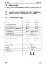 Предварительный просмотр 204 страницы Waeco SinePower MSI212 Installation And Operating Manual