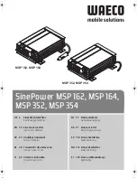 Waeco SinePower MSP 162 Instruction Manual preview