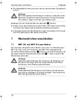 Preview for 12 page of Waeco SinePower MSP 162 Instruction Manual