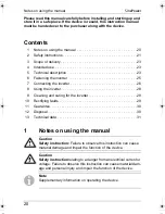 Preview for 20 page of Waeco SinePower MSP 162 Instruction Manual