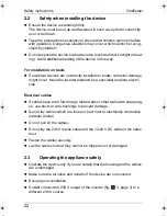 Preview for 22 page of Waeco SinePower MSP 162 Instruction Manual