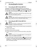 Preview for 26 page of Waeco SinePower MSP 162 Instruction Manual