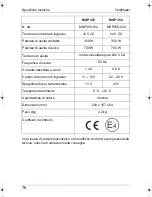 Preview for 76 page of Waeco SinePower MSP 162 Instruction Manual