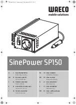Waeco SinePower SP150 Instruction Manual preview