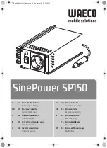 Preview for 1 page of Waeco SinePower SP150 Instruction Manual