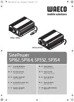 Waeco SinePower SP162 Instruction Manual preview