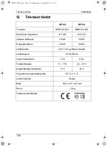 Preview for 118 page of Waeco SinePower SP162 Instruction Manual