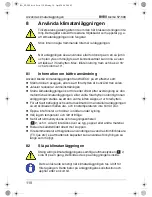 Preview for 110 page of Waeco SP-900 Operating Manual