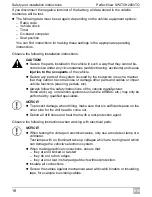 Preview for 18 page of Waeco Switch200VTO Installation And Operating Manual