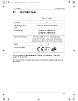 Preview for 77 page of Waeco TC-21FL-ISO Instructions Manual