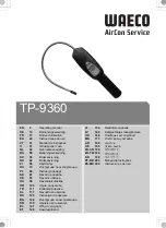 Waeco TP-9360 Operating Manual preview