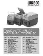 Waeco TropiCool TC-14FL-AC Instruction Manual preview