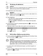 Preview for 75 page of Waeco TropiCool TC-14FL-AC Instruction Manual